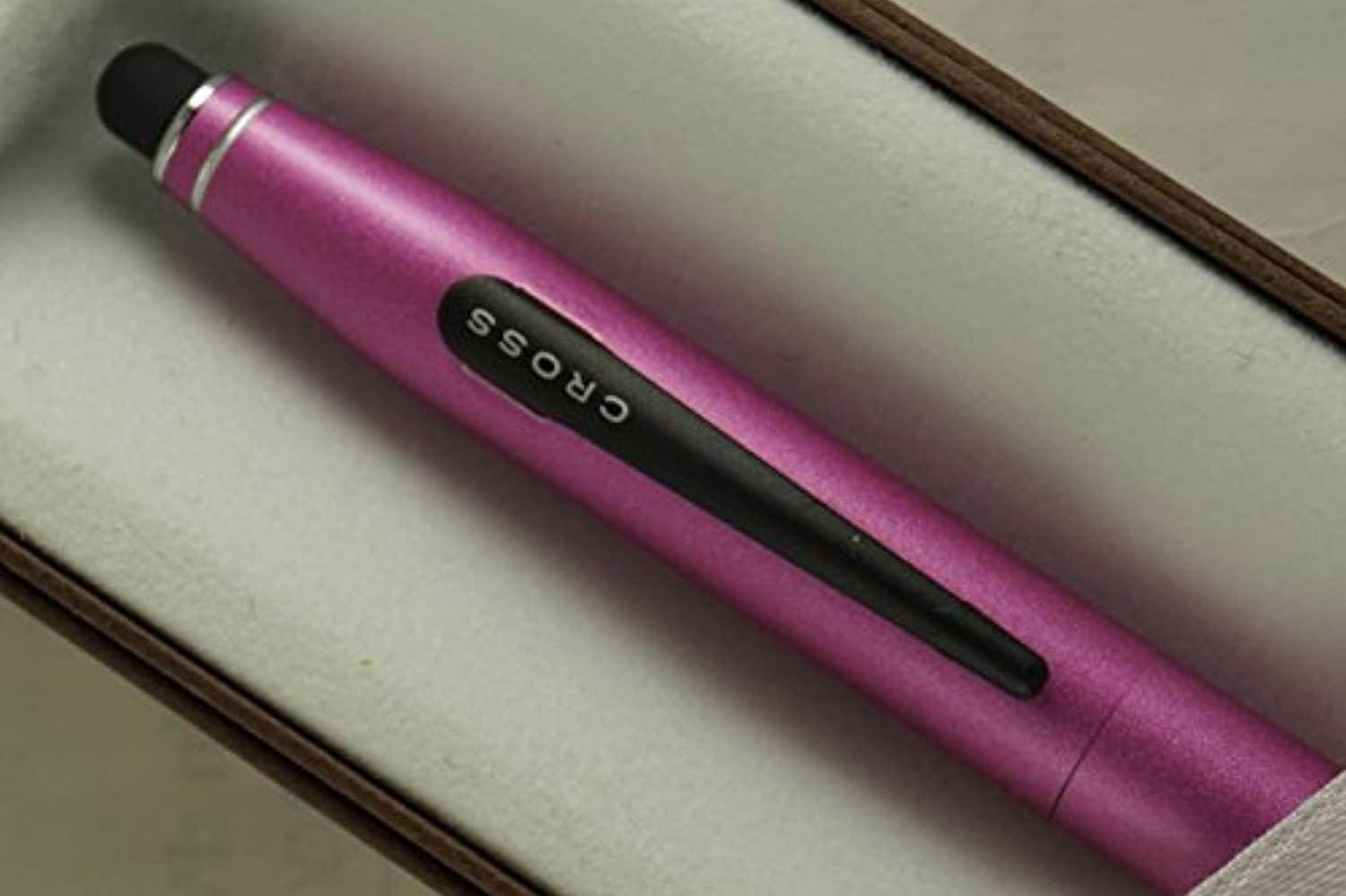cross limited series tech 2 matte splash pink dual-personality pen with stylus for touch screen devices