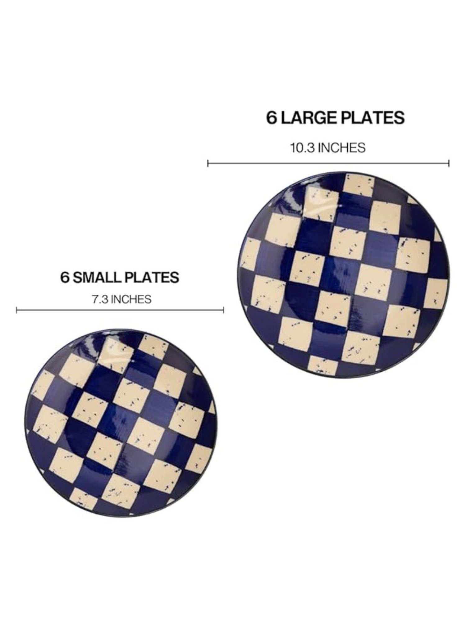 BlackCarrot Black Ceramic 21 Pcs Modern Dinner Set