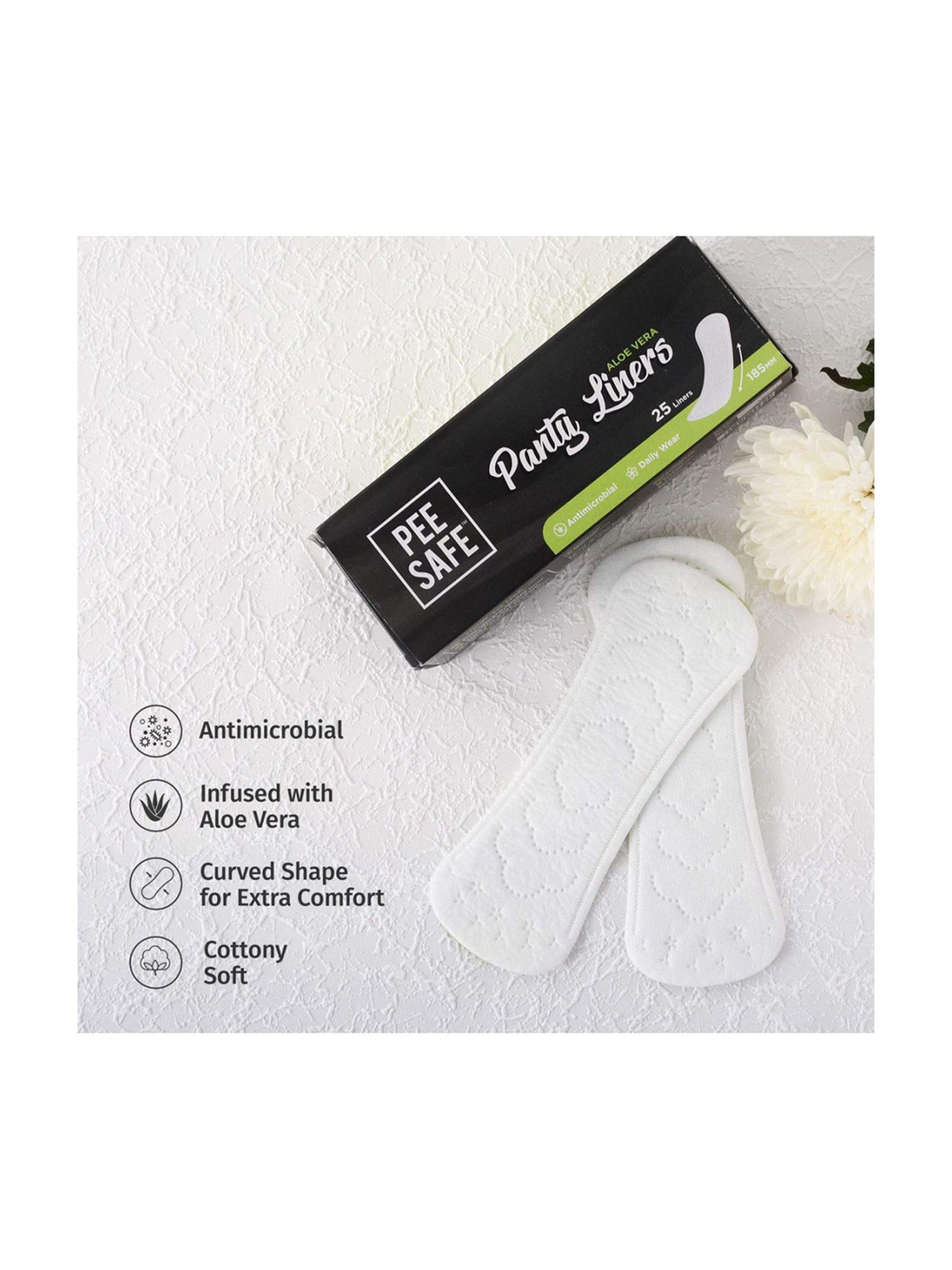 LAIQA Panty Liners (Pack of 3) XS - 60 Panty Liners