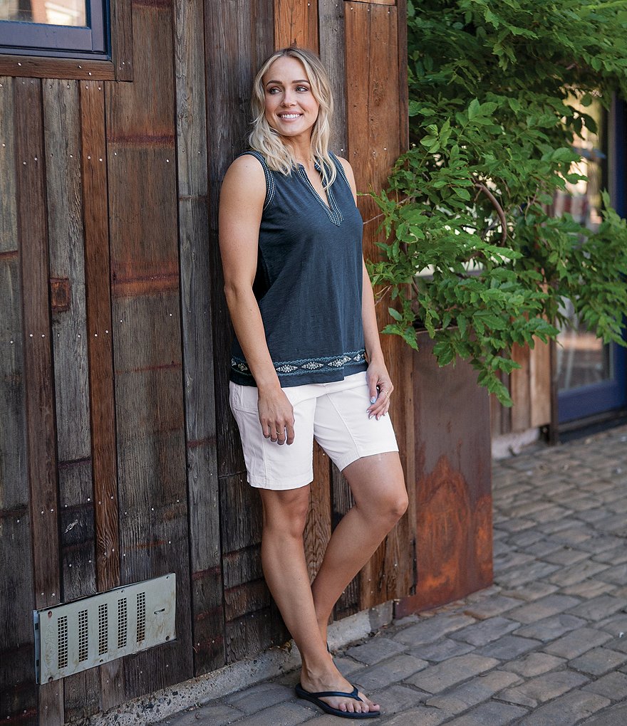 Columbia Windgates&trade; II Scoop Neck Cropped Tank