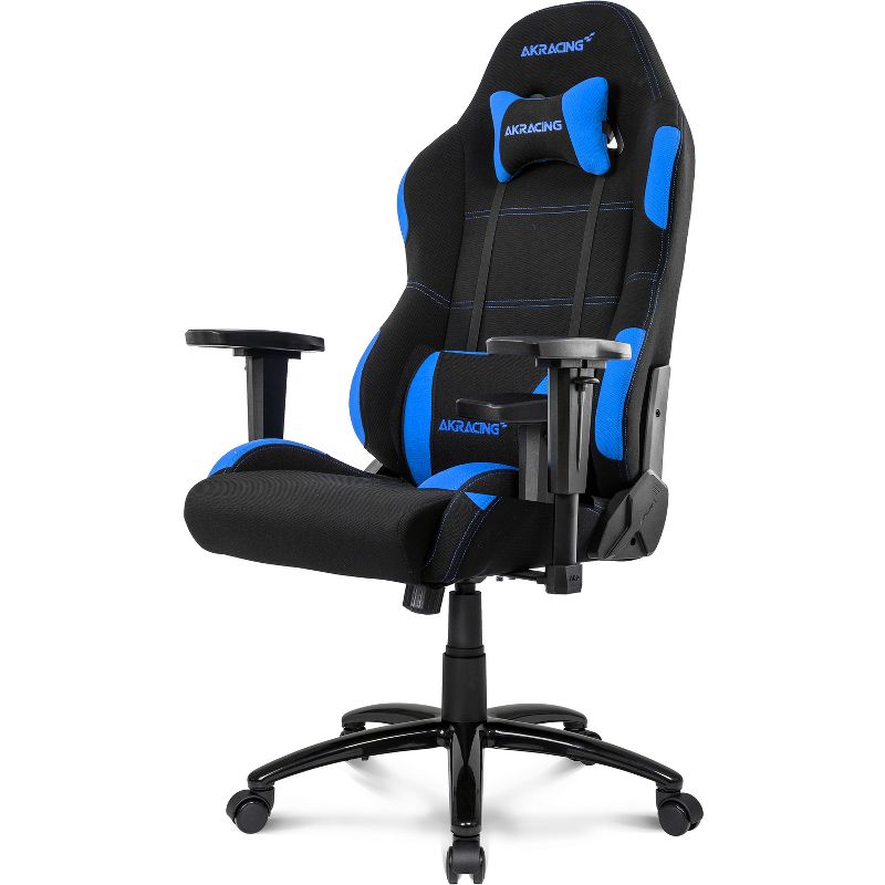 AKRacing Core Series EX-Wide Gaming Chair, Black/Blue (AK-EXWIDE-BK/BL)