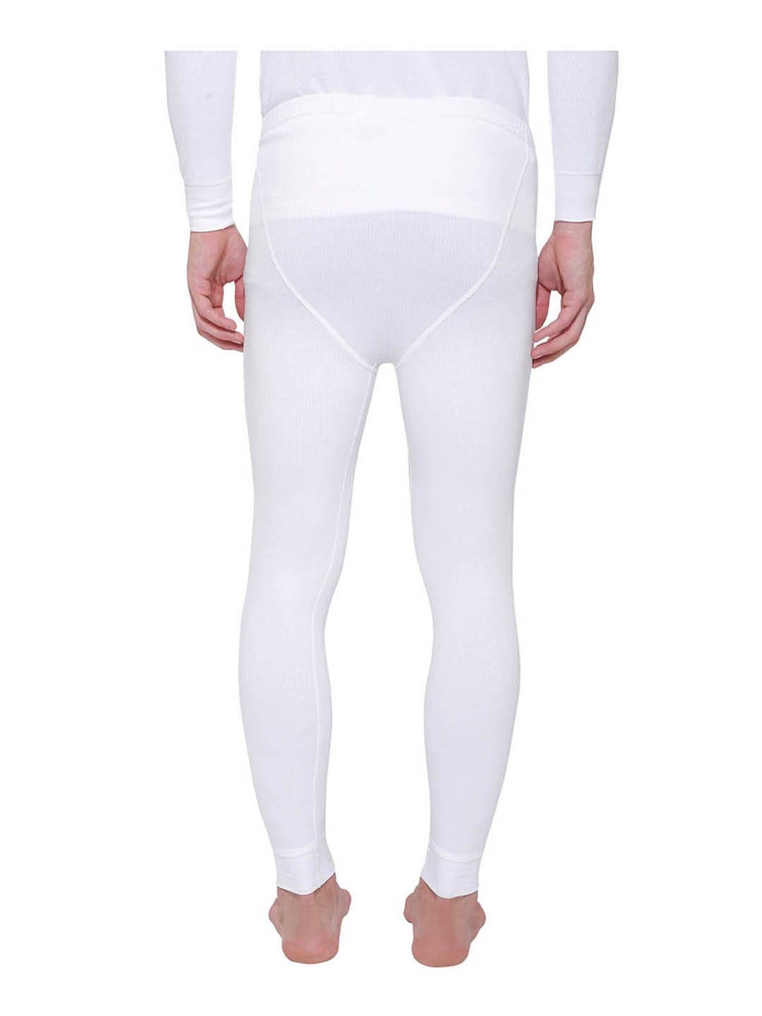 Bodycare Insider Off White Regular Fit Thermal Bottom