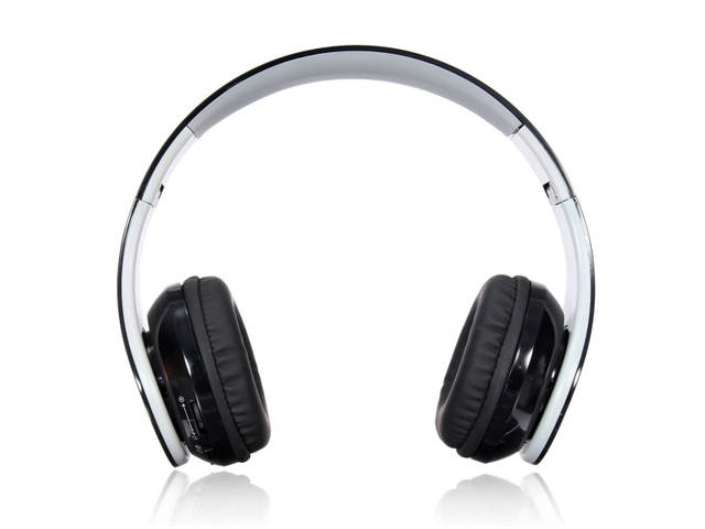 Foldable Wireless Bluetooth V4.0 Stereo Headphone Headset 3.5mm Audio USB + Mic For iPhone iPad Macbook Tablets Samsung HTC LG PC Computer