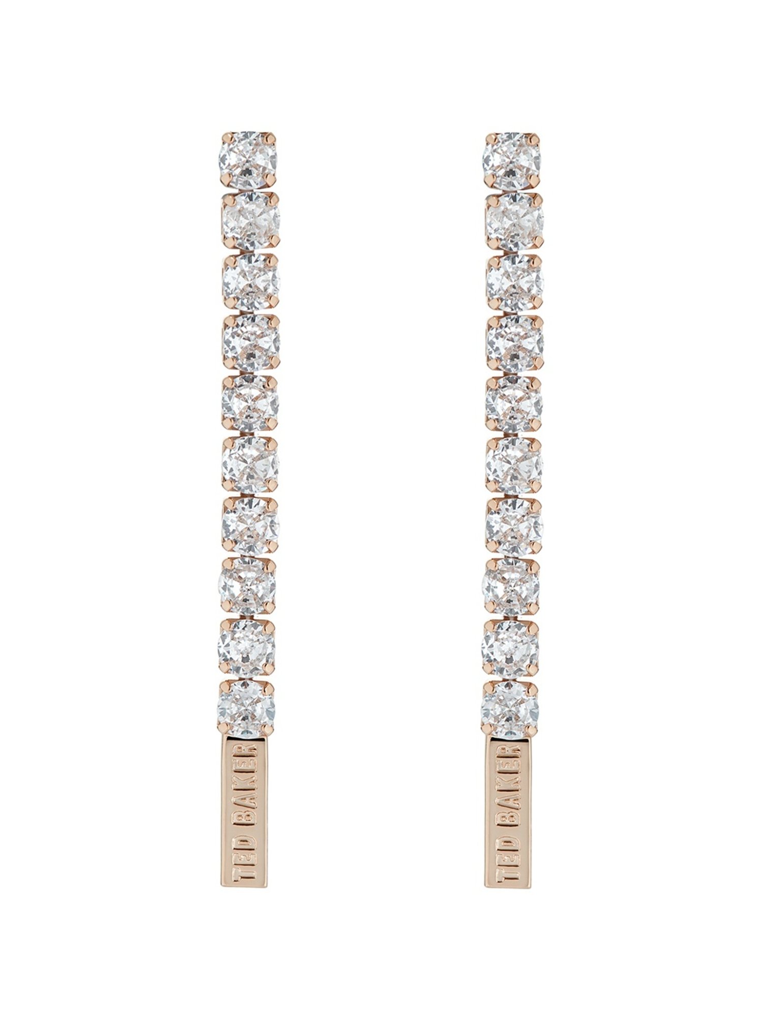 Ted Bekar Mellsie Crystal Dangler Earrings
