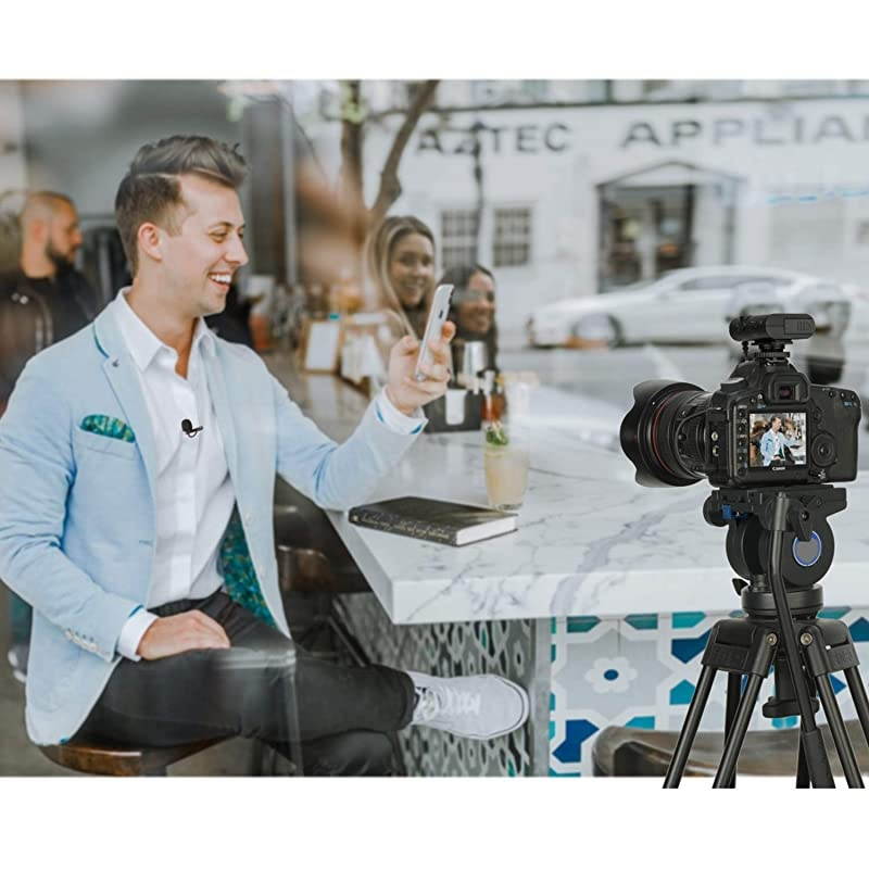 24G Wireless Microphone Lavalier for Smartphone DSLR Camera New  Lapel Microphone System for Canon Nikon Camera IOS Android Mobile Audio Recorder Youtube Facebook Live Podcast K1