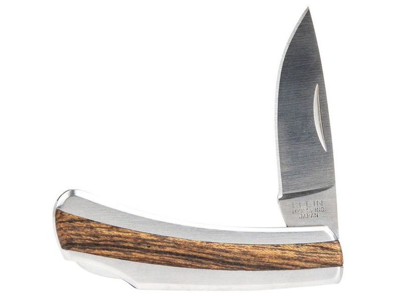 KLEIN TOOLS 44032 Stainless Steel Pocket Knife 1-5/8-Inch Steel Blade