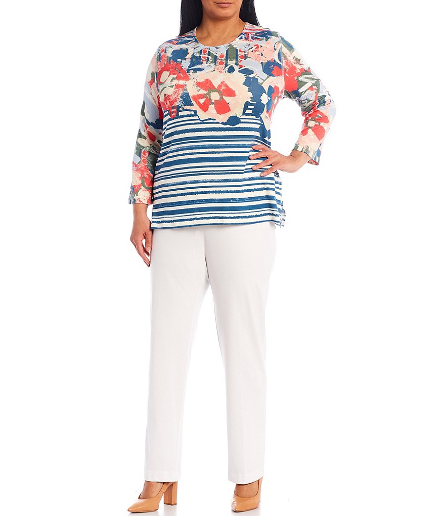 Westbound Plus Size the HIGH RISE fit Denim Skinny Cropped Pants