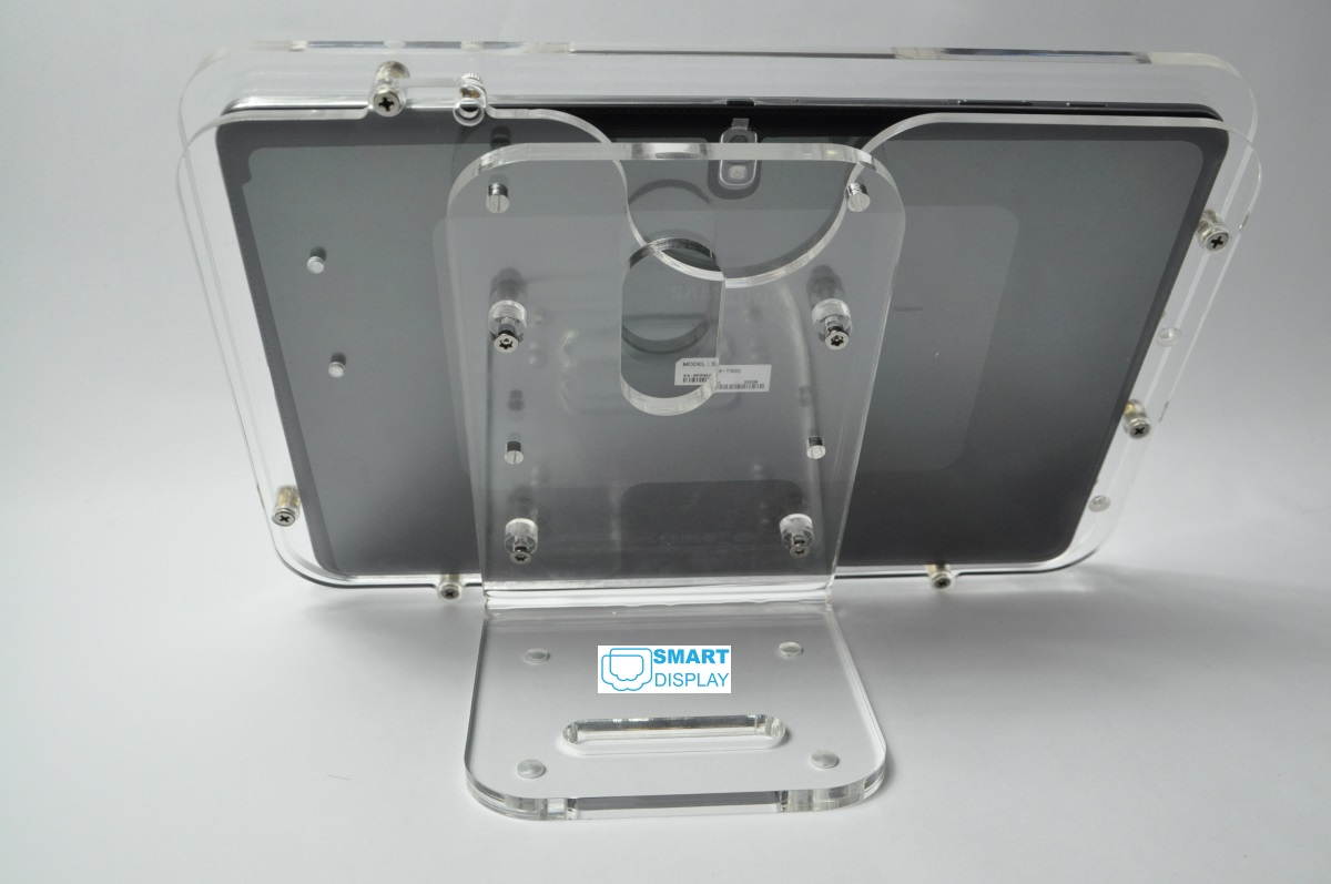Samsung Galaxy Tab Pro 12.2 & Note Pro 12.2 Black Acrylic Desktop Stand for Store Display, Show Display, Kiosk, POS