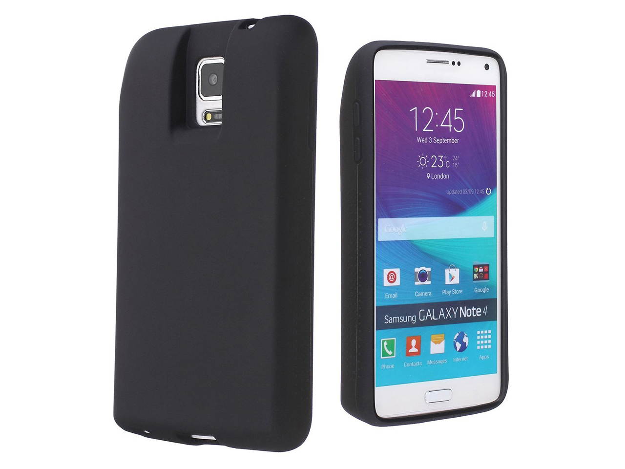 IBESTWIN Samsung Galaxy Note 4 10000mah Extended Battery + Black TPU Protection Case + NFC[NFC/Google Wallet Compatible] Fit All Version of Galaxy Note 4 - 24 Months Warranty