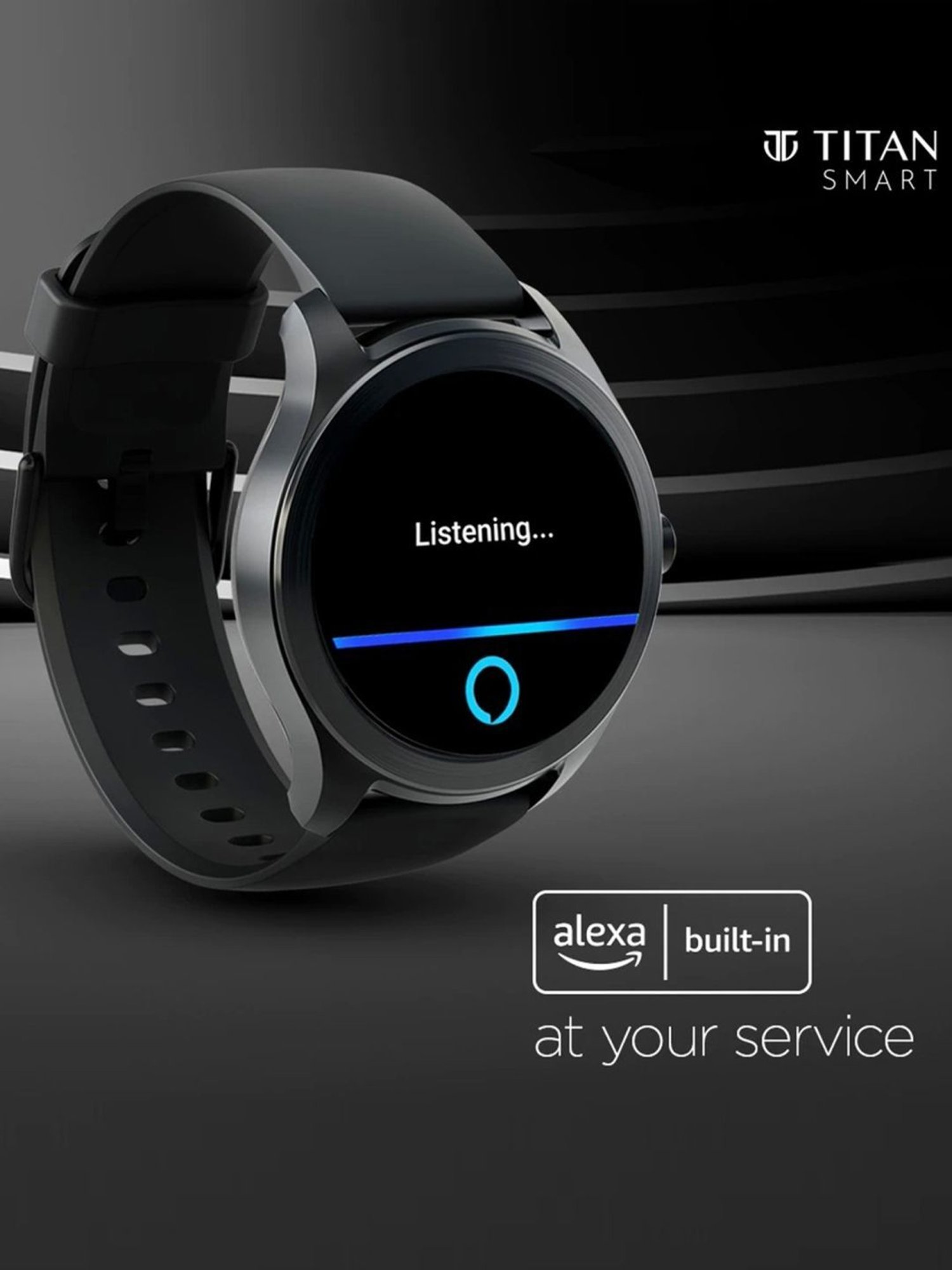 Titan 90137AP02 Smartwatch Watch for Men