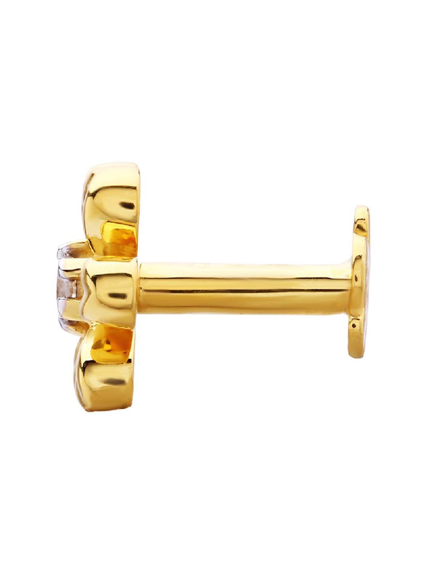 Joyalukkas 18k Gold & Diamond Nosepin