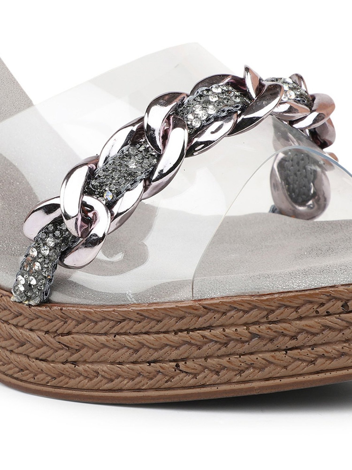 Inc.5 Women's Pewter Casual Sandals