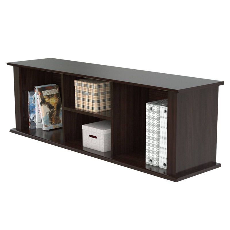 Wall Mounted Hutch Espresso - Inval