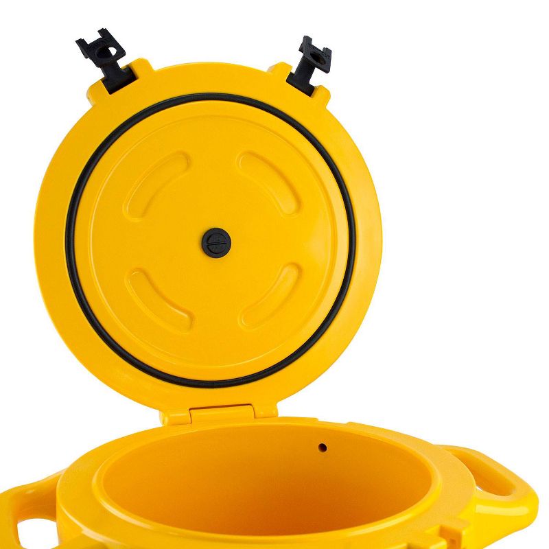 DeWALT Portable 5 Gallon Water Jug Dispenser Cooler w/ Spout & Handles, Yellow