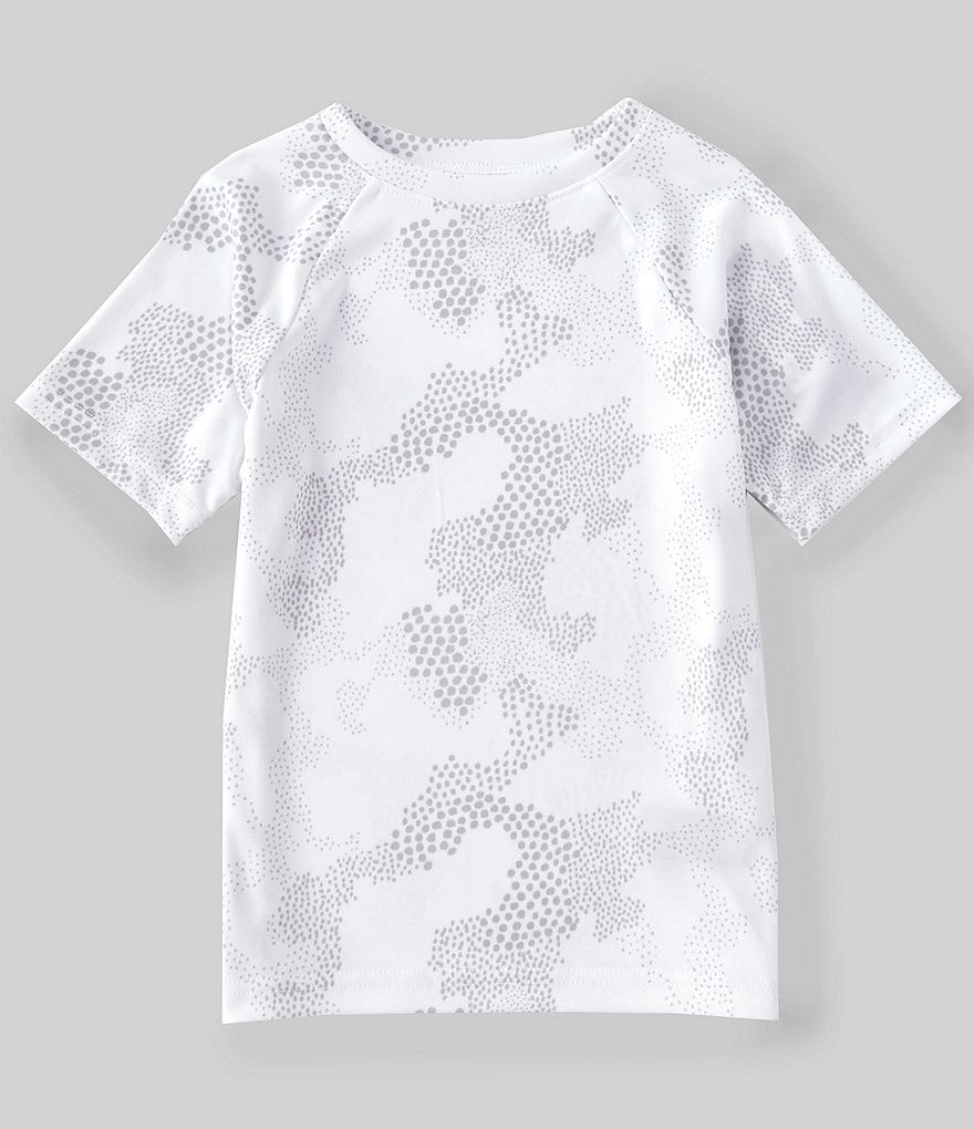 Kinetic by Class Club Little Boys 2T-7 Short-Sleeve Camo Print Synthetic Performance Tee