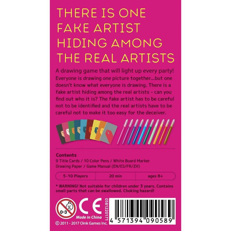 Fake Artist Goes to New York Board Game