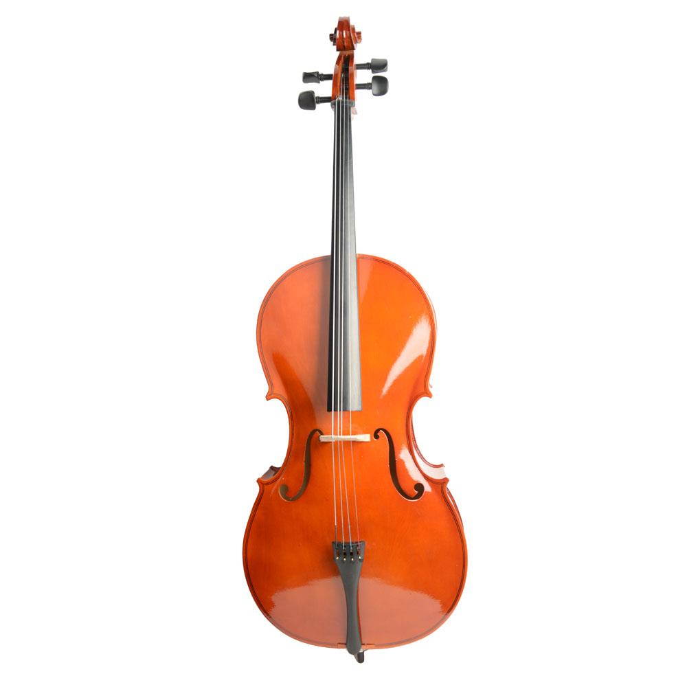 New Student Pure Sound Professional 4/4 Full Size Cello and Bow Rosin Case