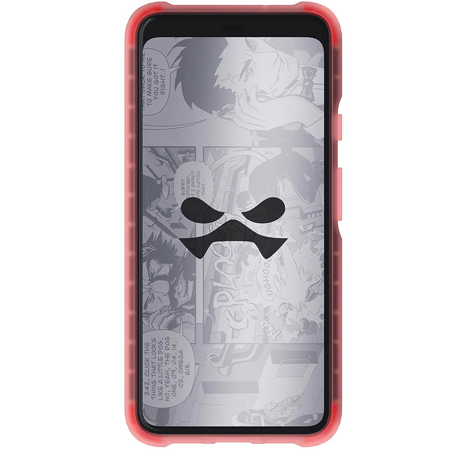 Ghostek Covert Clear Pixel 4 XL Case with Super Slim Fit Design and Secure Hand Grip Tough Shockproof Heavy Duty Protection Wireless Charging Compatible for 2019 Google Pixel 4 XL (6.3 Inch) - (Pink)