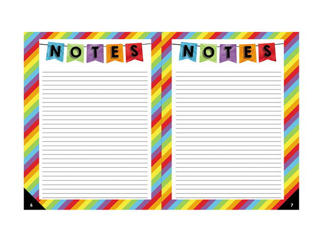 Teacher Planners, 8.5" X 11", Black, 105000