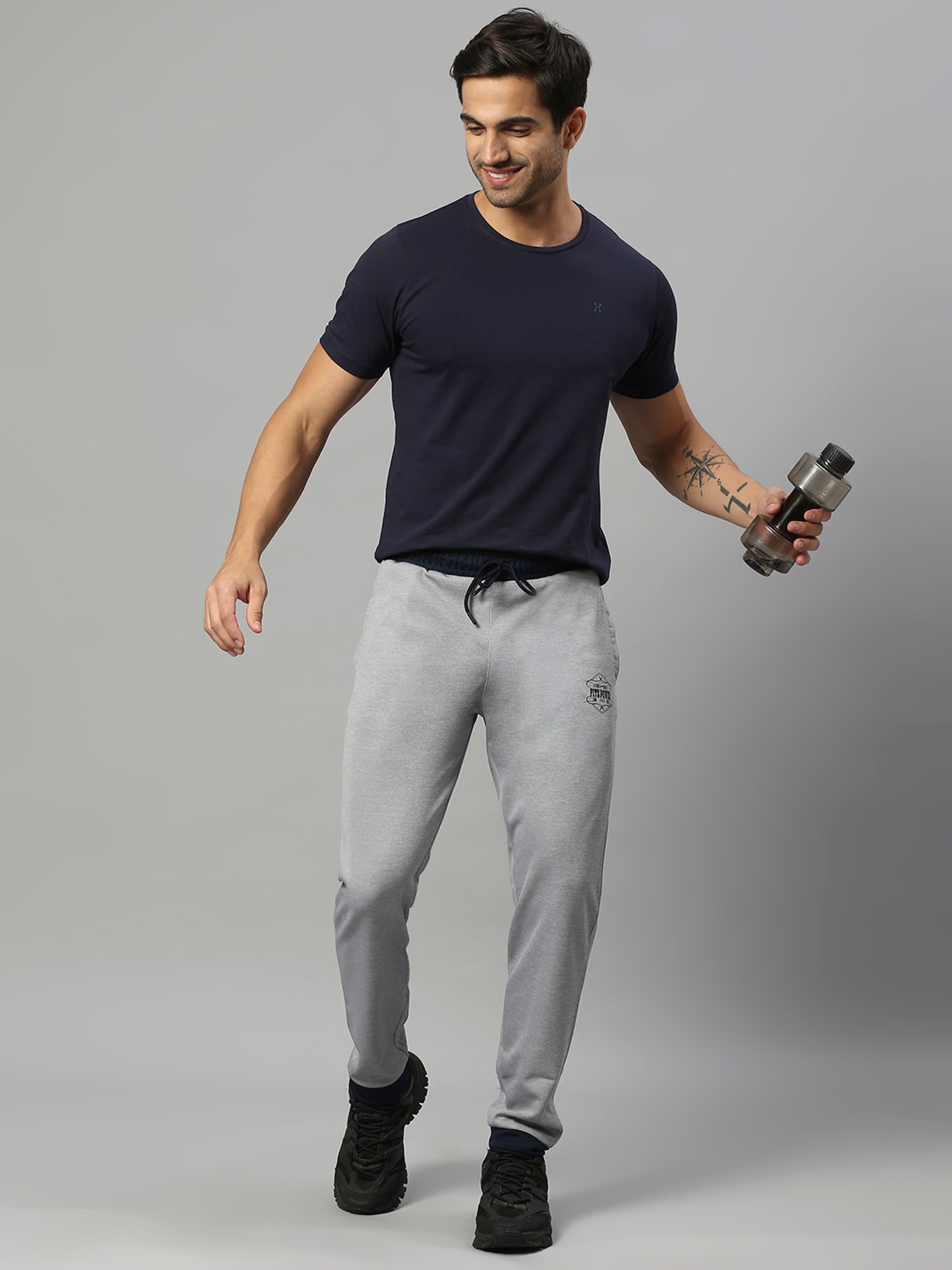 Fitz Grey Slim Fit Joggers