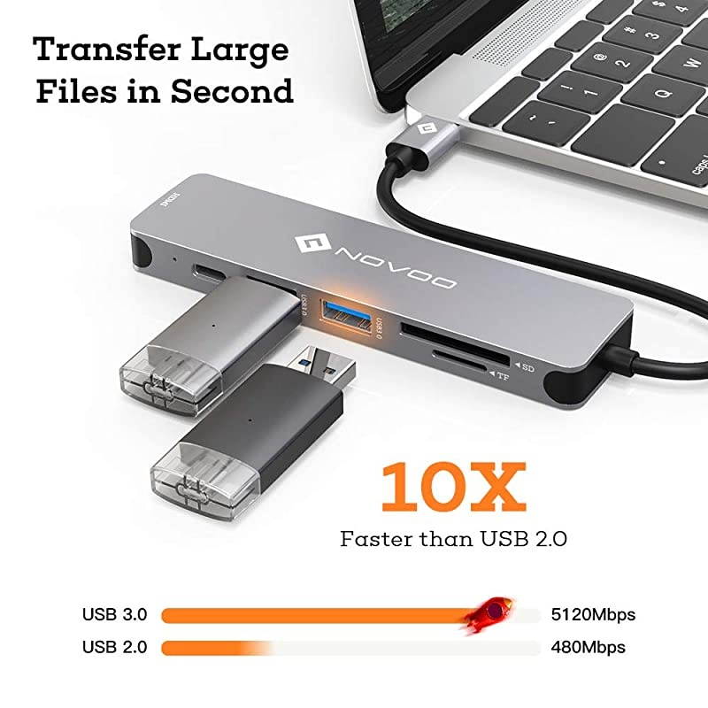 C Docking Station Dual Monitor HDMI VGA Ethernet 1000Mbps, 100W PD Charging, 3 3.0, SD/TF Slots, 9 in 1 C Hub Thunderbolt 3 Laptop Dock for MacBook Pro Air iPad Pro Dell XPS Chromebook