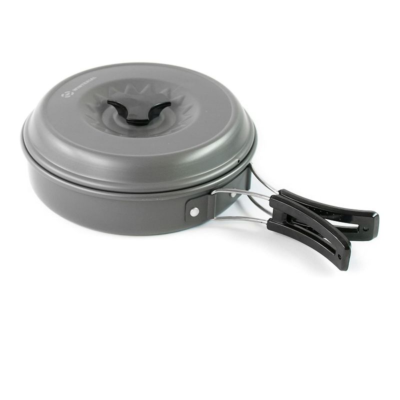 Winterial 11-Piece Non-Stick Portable Cookware and Pot Set for Camping, Backpacking, Hiking, and Trekking