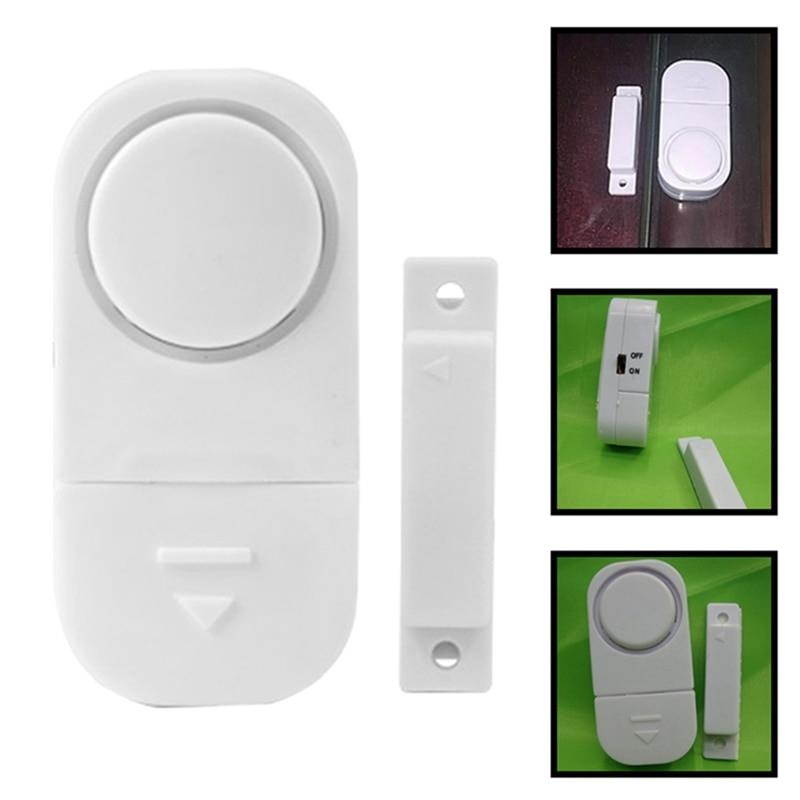 10Pcs 90dB Wireless Home Window Door Burglar Security Alarm System Magnetic Sensor for Home Security System