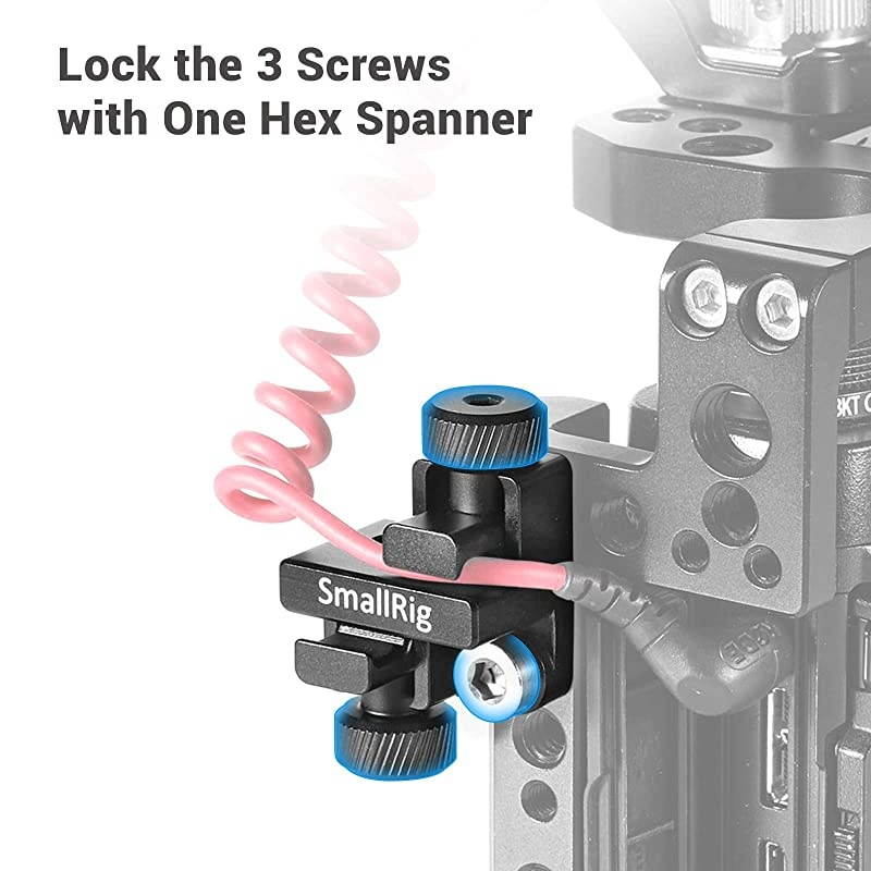 Cable Clamp Lock for HDMI Cable Microphone Cable Power Cable SDI Cable - BSC2333