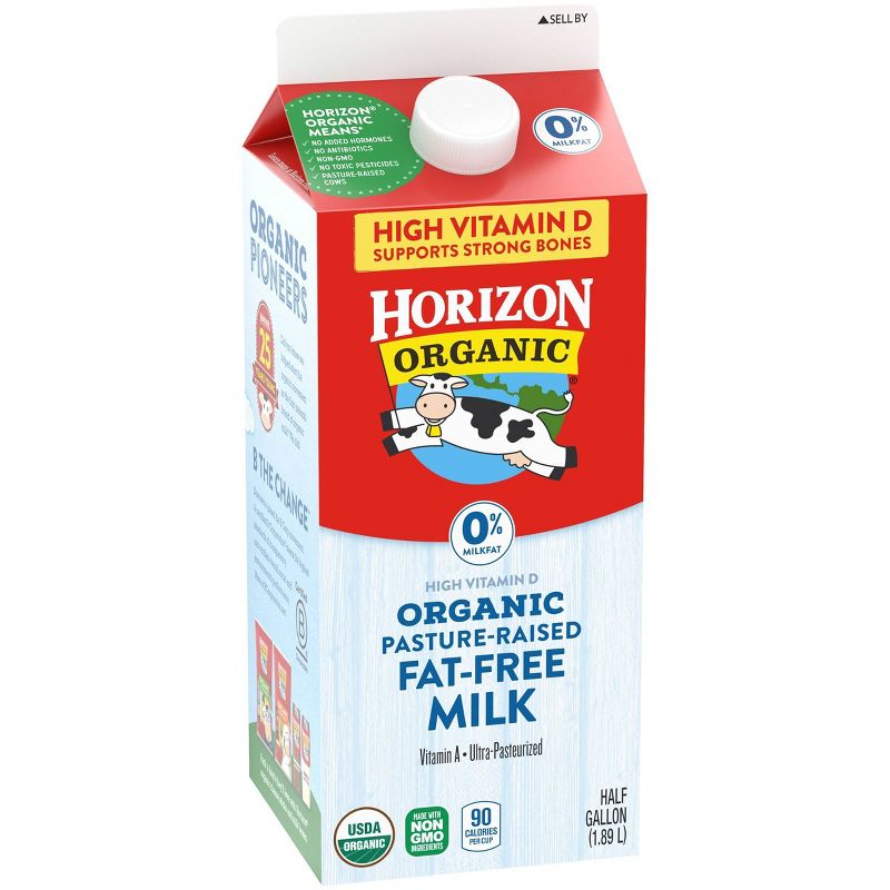 Horizon Organic Skim Milk - 0.5gal