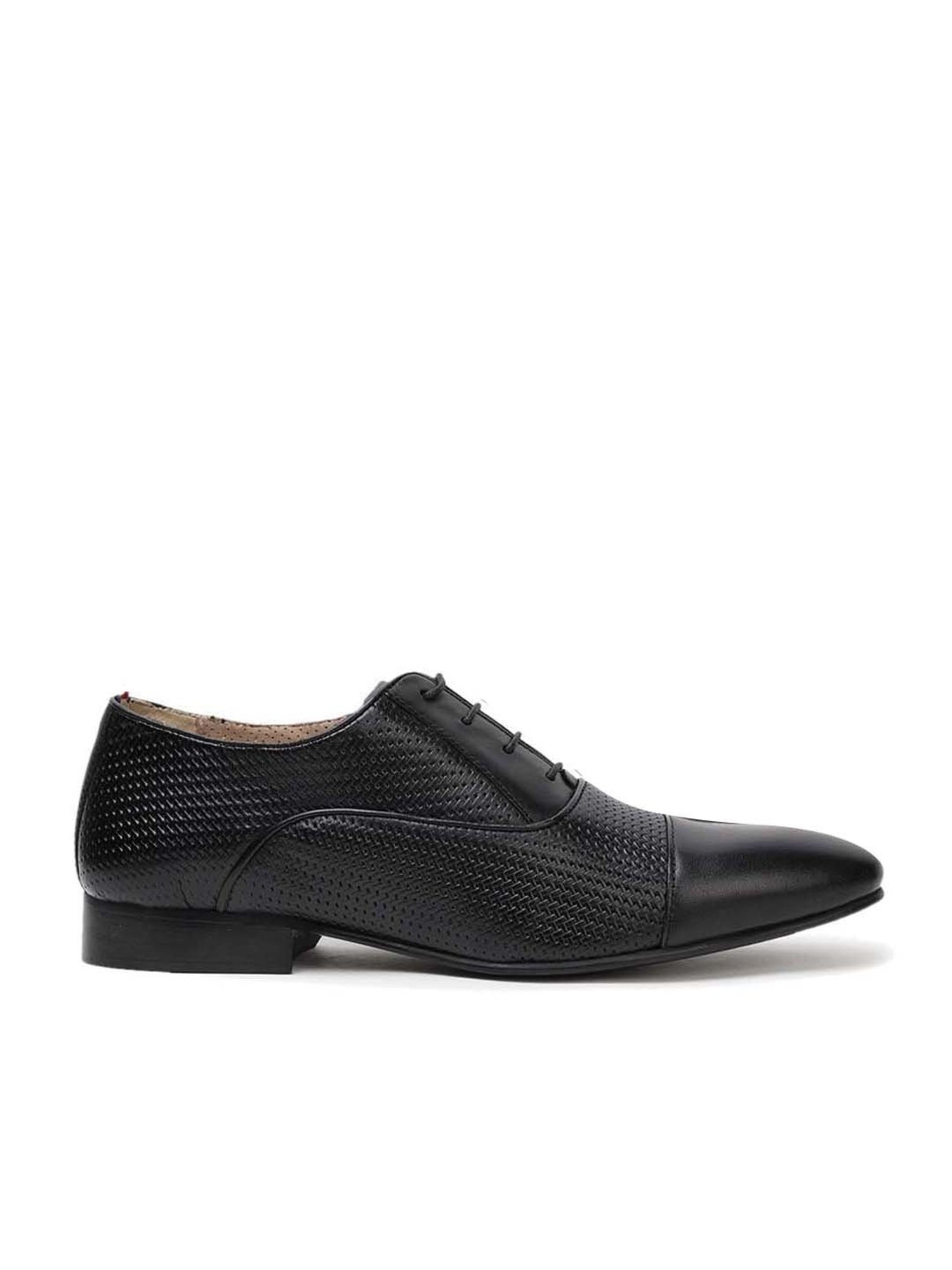 Gabicci Men's Black Oxford Shoes