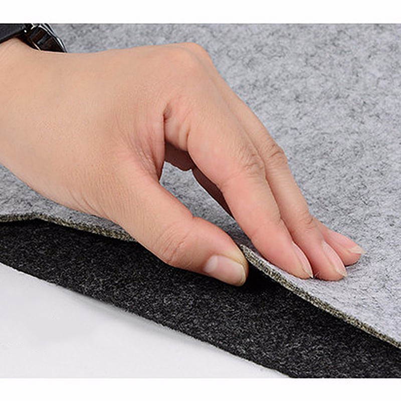 Jansicotek Professional Felt Mouse Pad 2 Layers XL Size 600x300MM Office Desk Mat Fashion Durable Computer Desk Mat Modern Table Felt with Pen Holder for Home Office Use