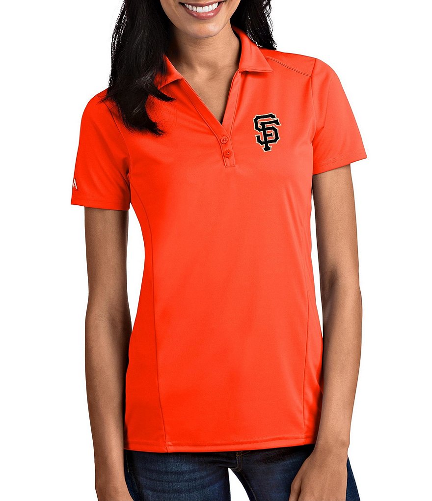 Antigua Women's MLB Tribute Short-Sleeve Polo Shirt