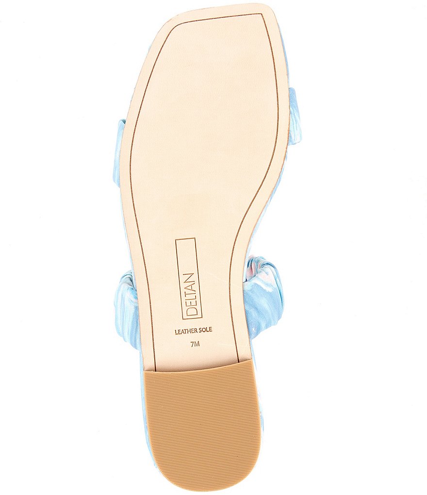 Deltan Cora Printed Two Band Sandals