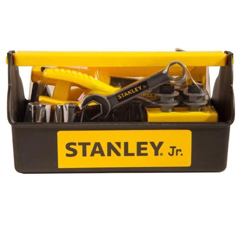 Red Tool Box Stanley Jr. Plastic Toolbox Set