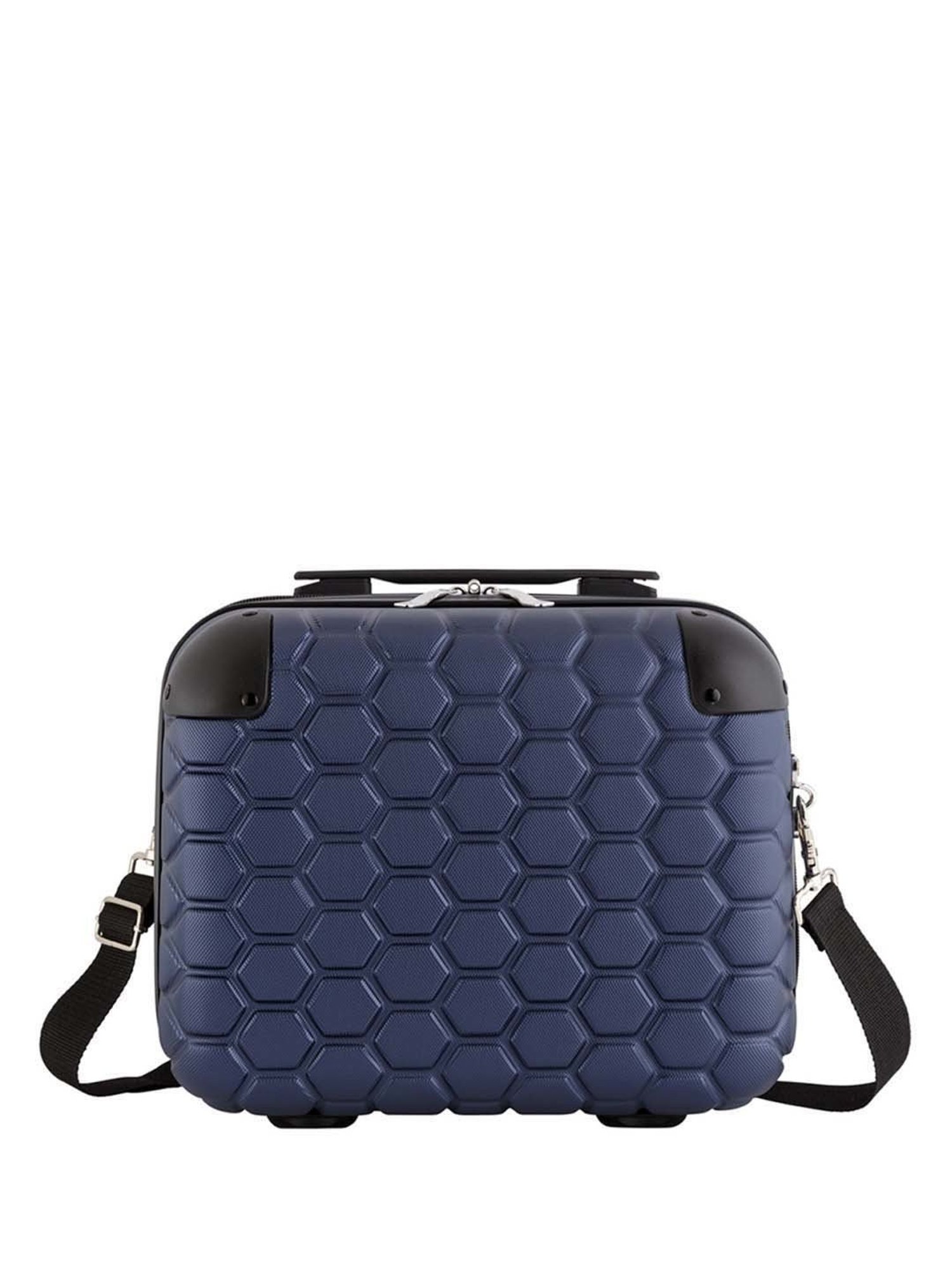 Carpisa Navy Gotech Green Beauty Mini Vanity Bag
