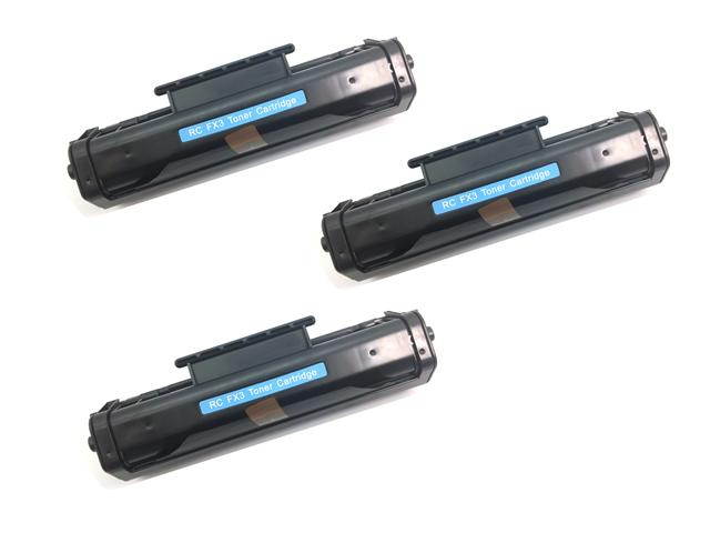 3PK [ FX3 ] FX-3 Compatible Canon 1557A002BA BLACK Laser Toner Cartridge for CFX L4000 L4500IF FAX L200 L250 L280 L350 L4500 Faxphone L75 L80 1100PC100 1060 1100 1300 4000 L6000