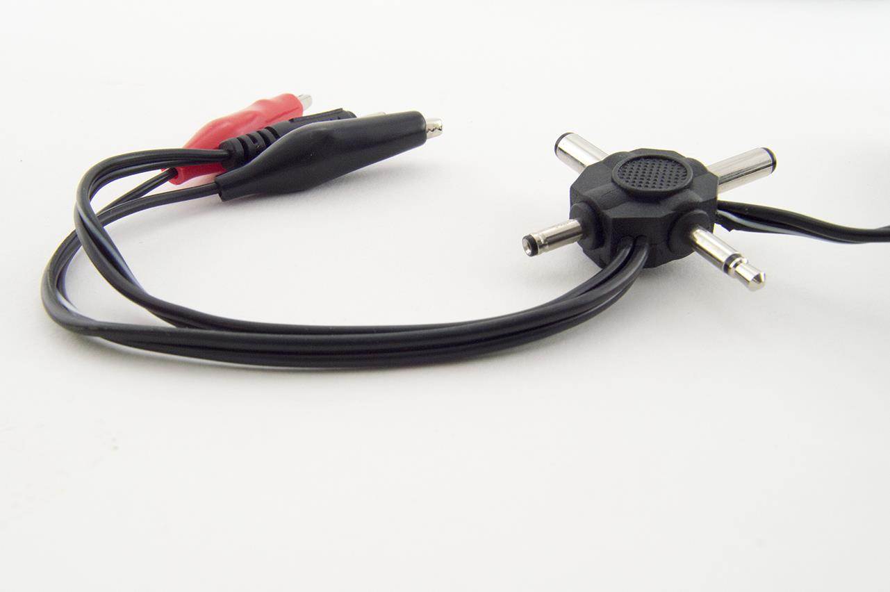 3, 6, 9, and 12 Volt Device Solar Charger with AA and 9 Volt Battery Charger