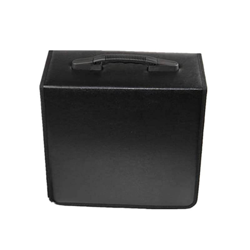 Disc CD DVD Bluray Storage Holder Solution Binder Sleeves Carrying Case((400 Capacity))