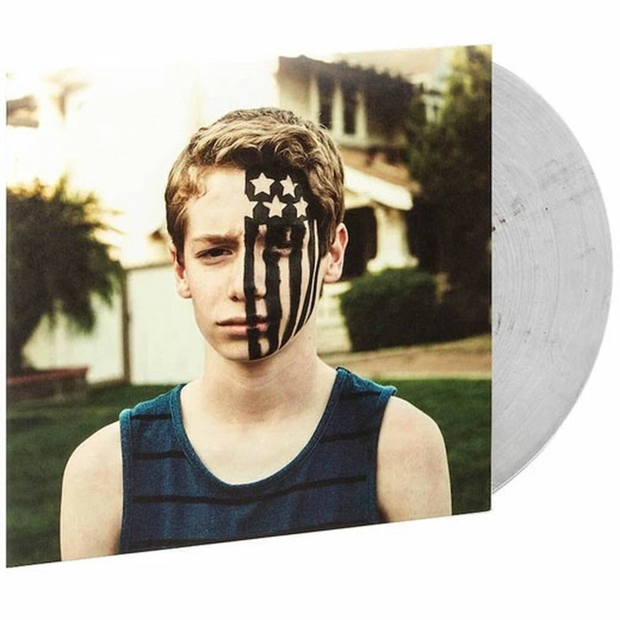Fall Out Boy American Beauty/American Psycho 180g LP (Clear with Black Splatter Swirl Vinyl)