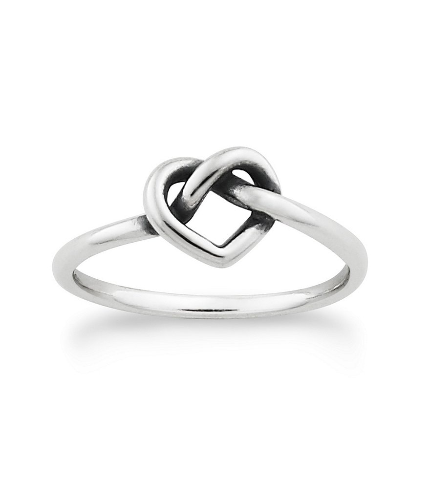 James Avery Delicate Heart Knot Ring