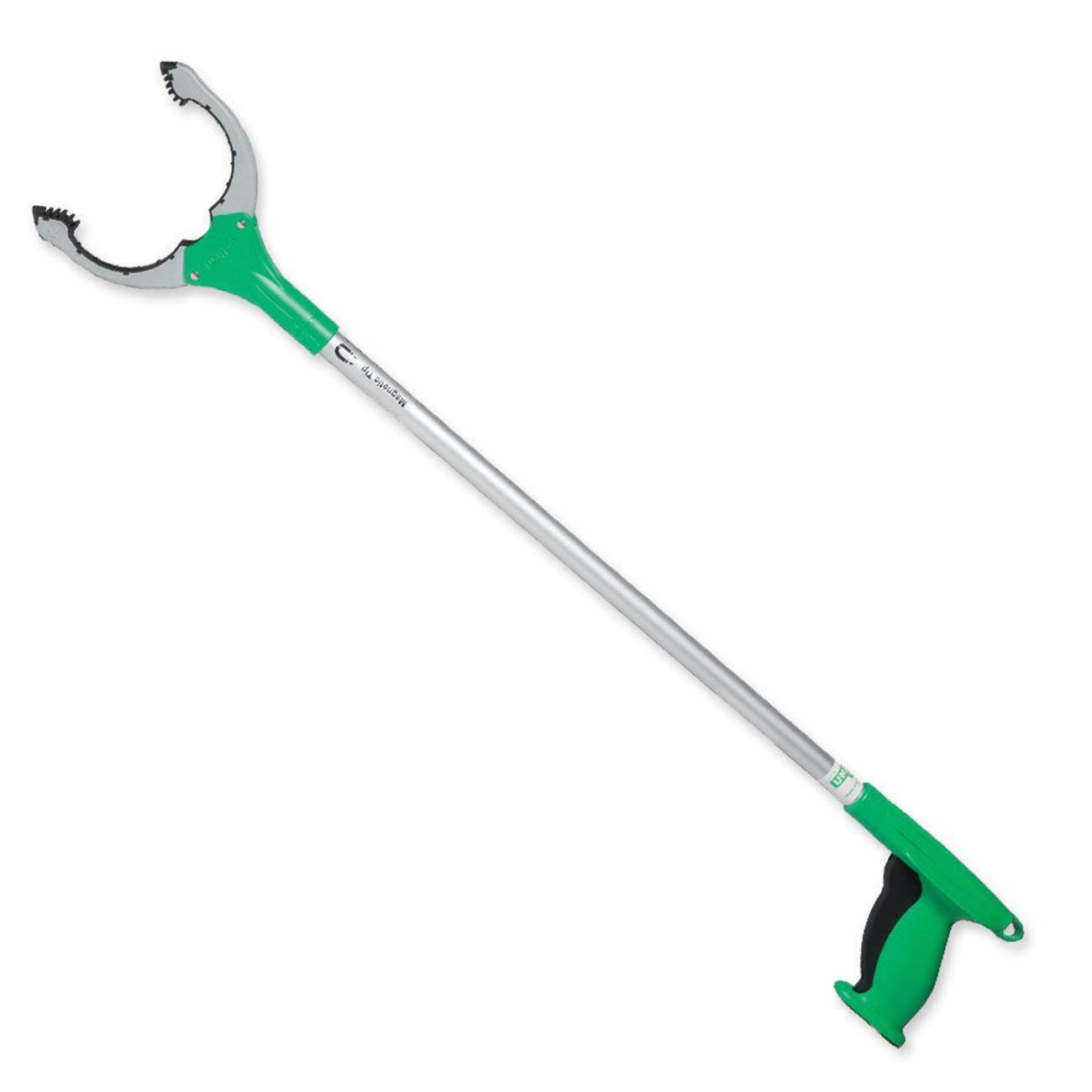 UNGER NT090 Trash Grabber,Aluminum,36" L
