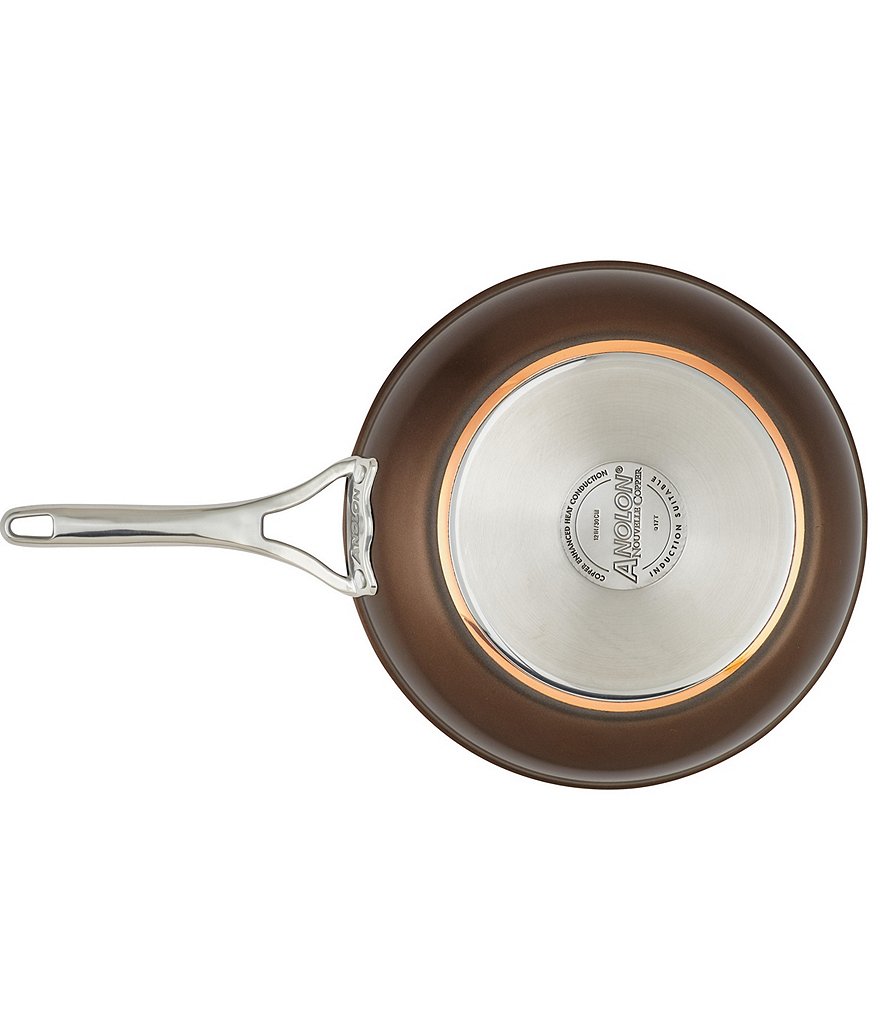Anolon Nouvelle Copper Luxe Hard-Anodized Nonstick Skillet Twin Pack