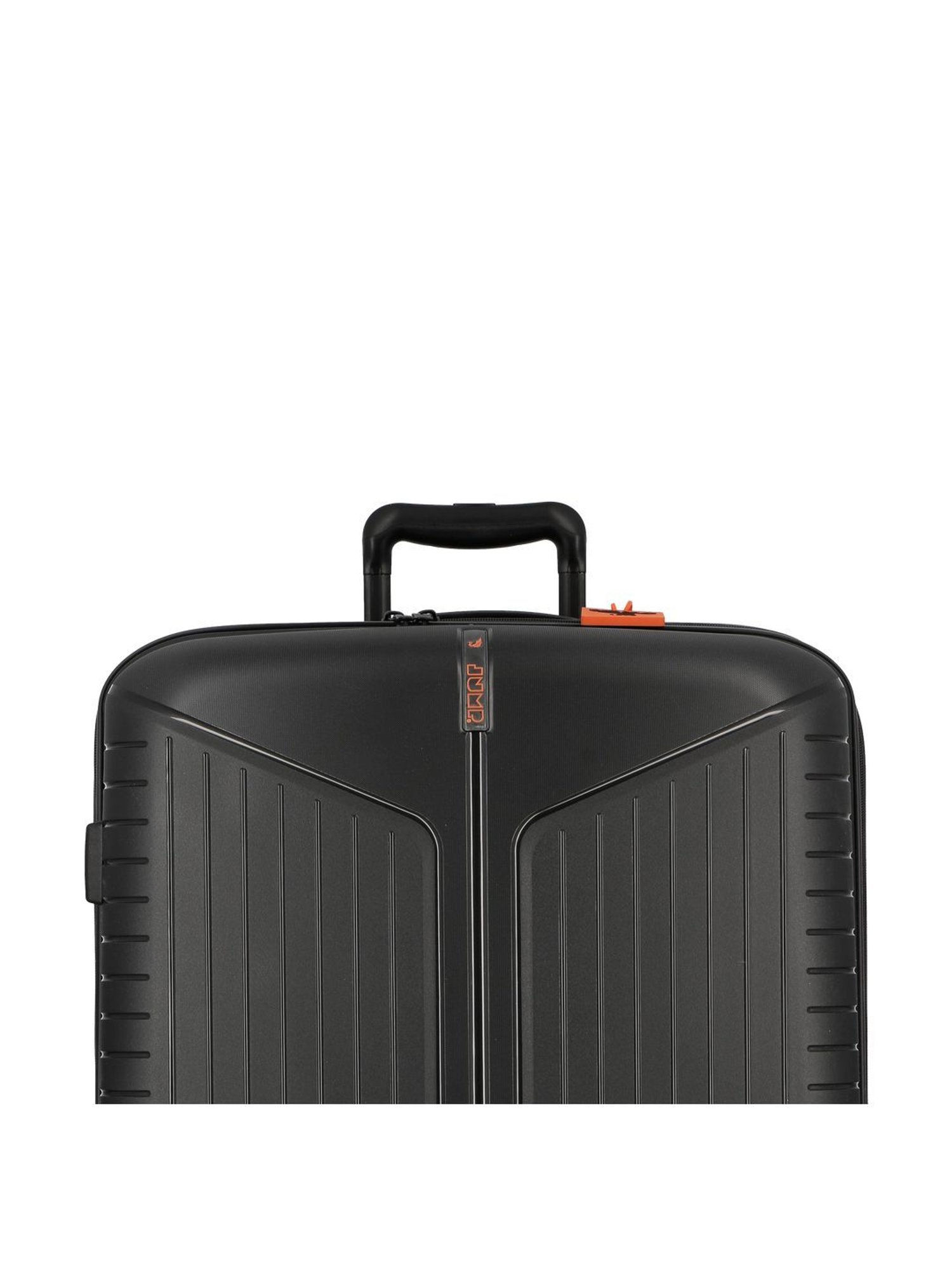 Jump Evae Black 8 Wheels Small Hard Cabin Trolley Bag