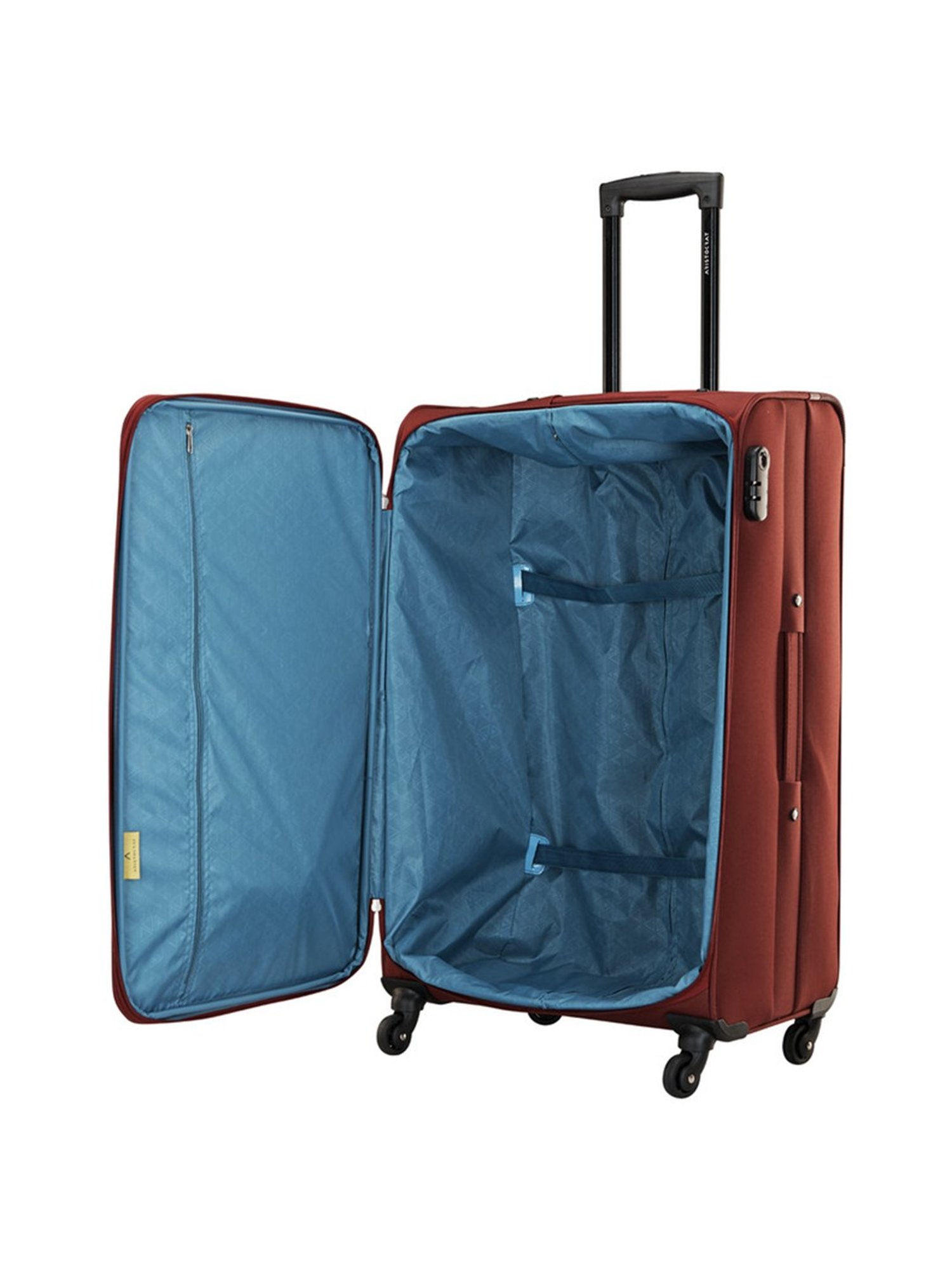 Aristocrat Dasher Maroon 4 Wheel Large Soft Cabin Trolley - 47 Inch