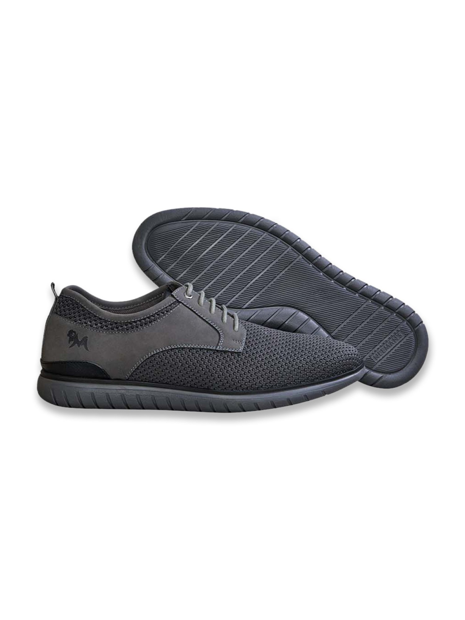 Neemans Men's Steel Grey Casual Sneakers