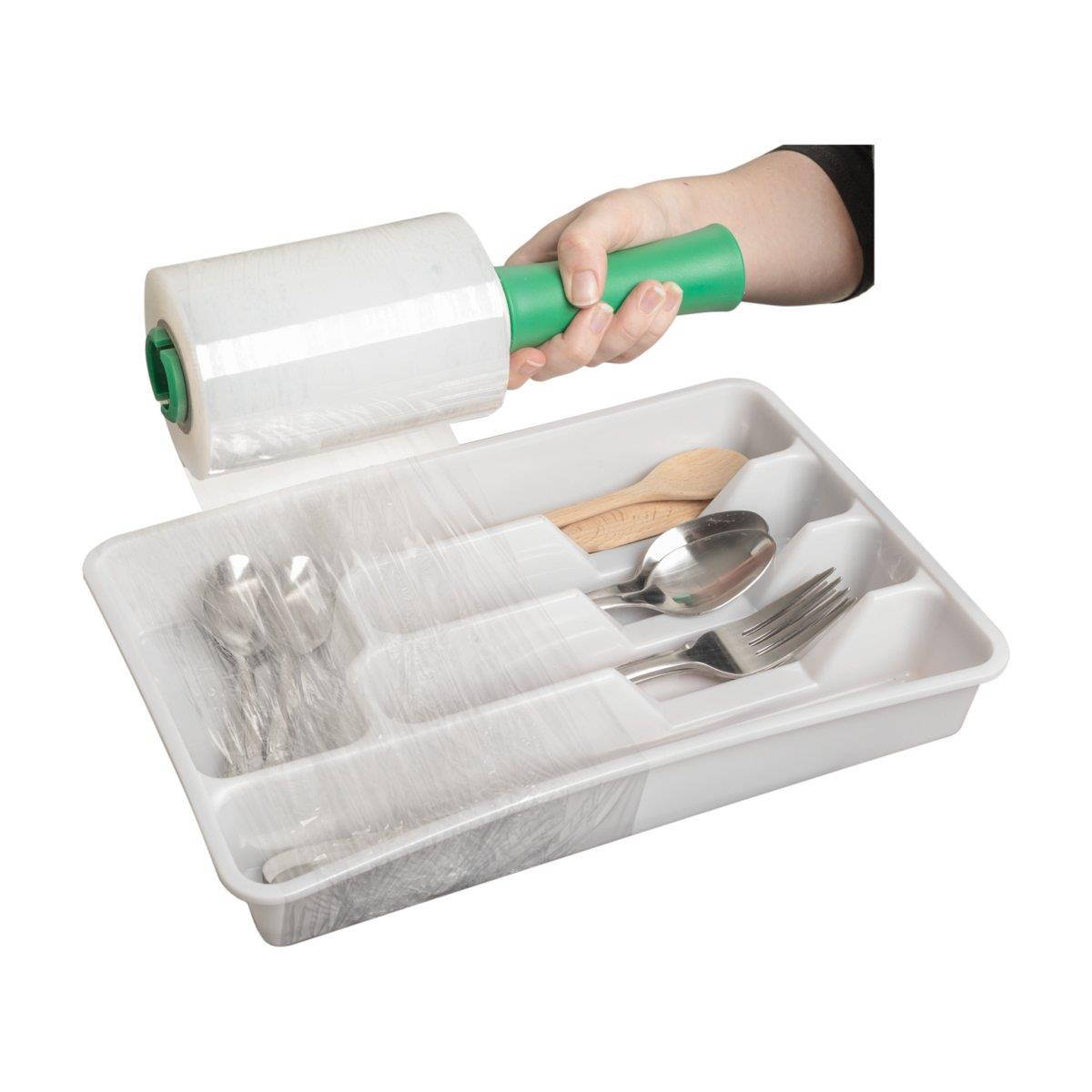 Duck Brand Stretch Wrap Roll, Clear, 5 inches by 1000 feet, 1 pack, 285849