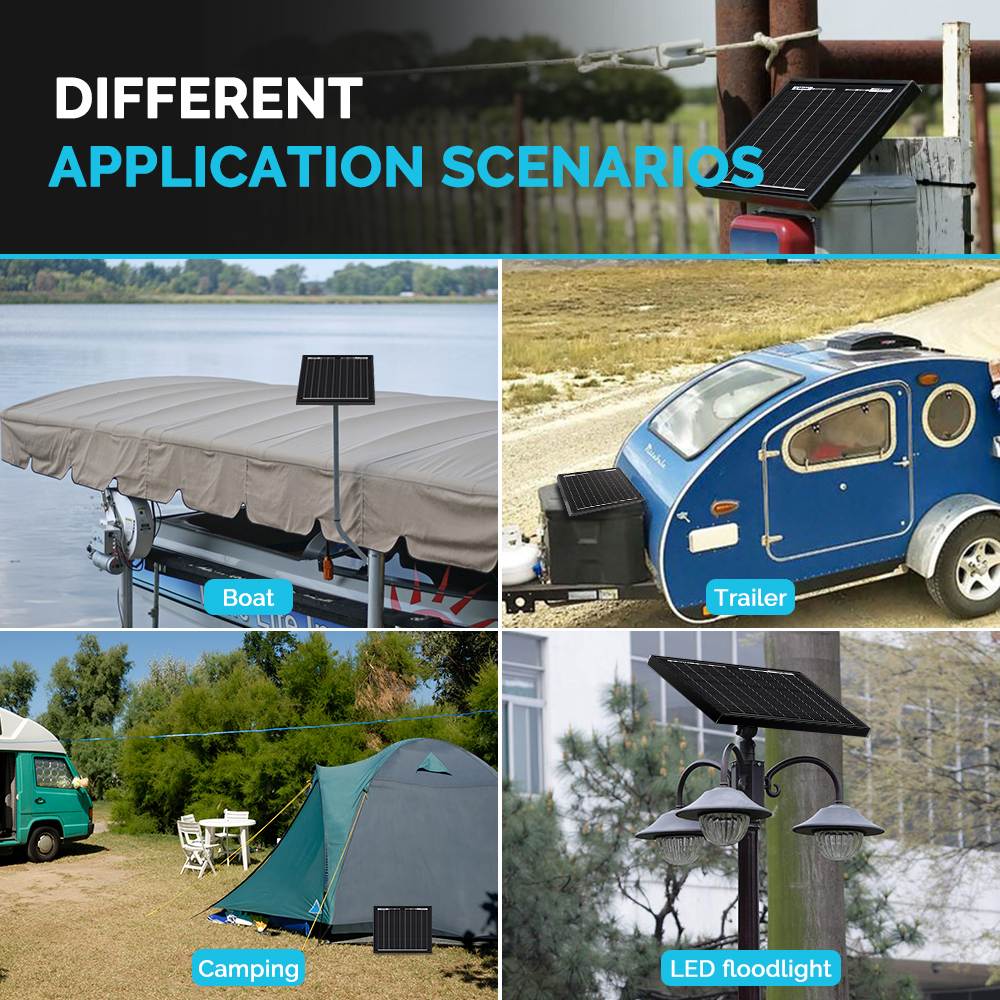 Renogy 10 Watt 12 Volt Monocrystalline Solar Panel