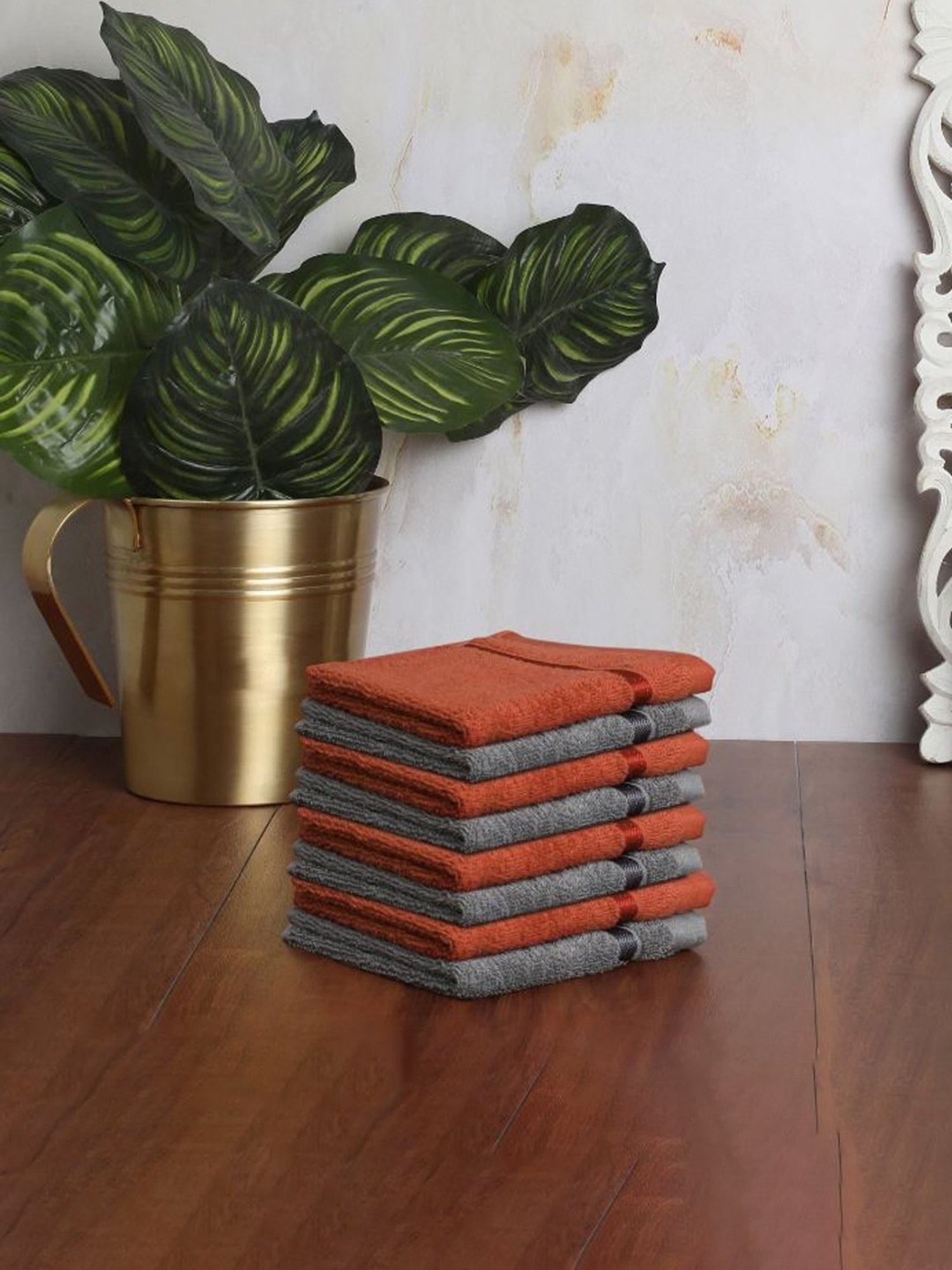 Little Treasure Baby Boy Plush Bathrobe, Chevron Elephant, 0-9 Months