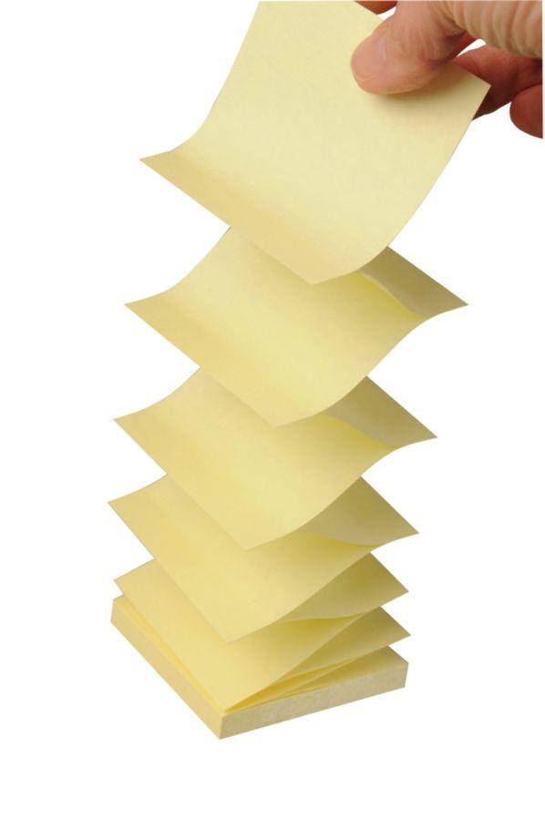 Post-it Pop-up 3 x 3 Note Refill Canary Yellow 90-Sheet 12/Pack R33012SSCY