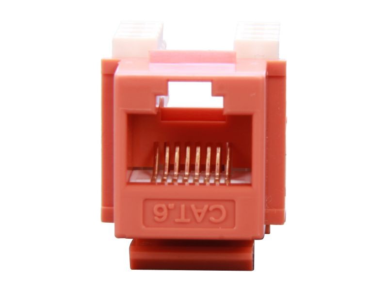 Micro Connectors CAT5 RJ45 Coupler F-F Straight